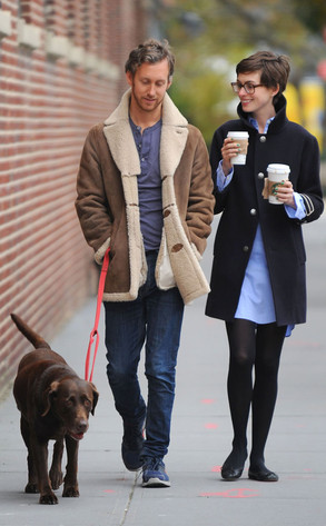 Anne Hathaway, Adam Shulman Anne Hathaway, Adam Shulman